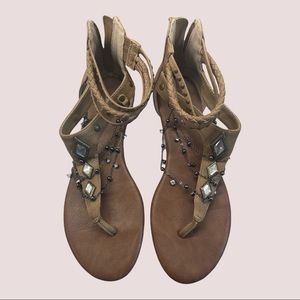 Limelight Tiara/Gladiator Sandals